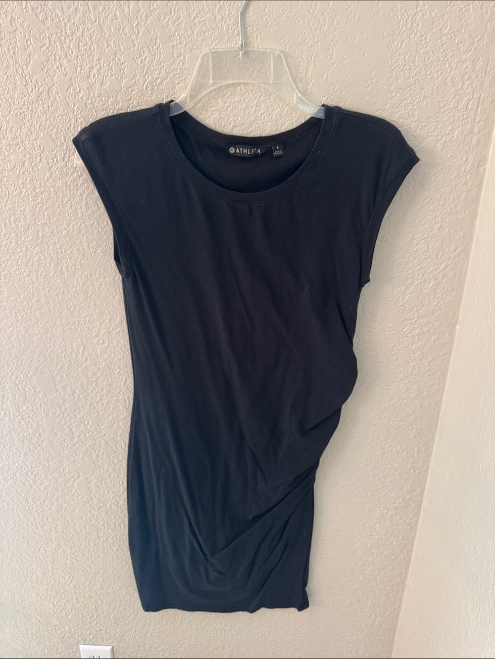 Athleta Black Sleeveless Tank Tunic